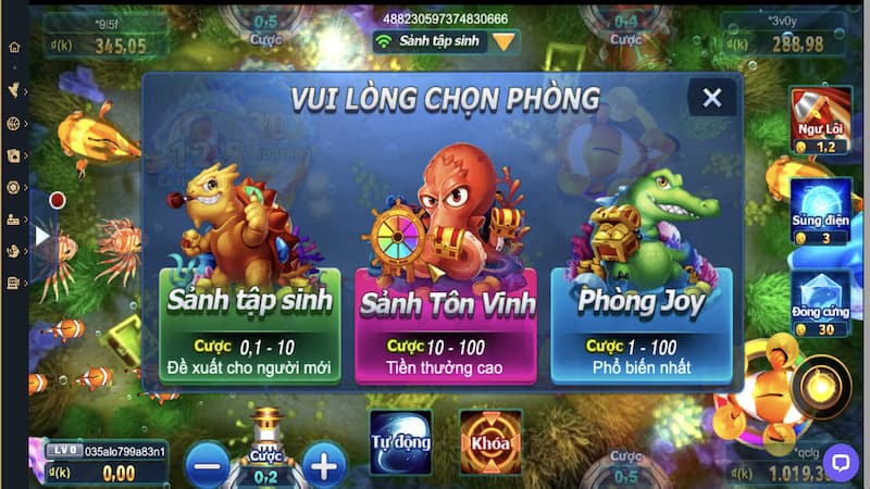 Bỏ túi mẹo chơi vua săn cá thắng lớn từ newbie